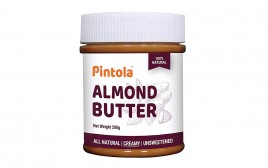 Pintola Almond Butter Creamy   Plastic Jar  200 grams